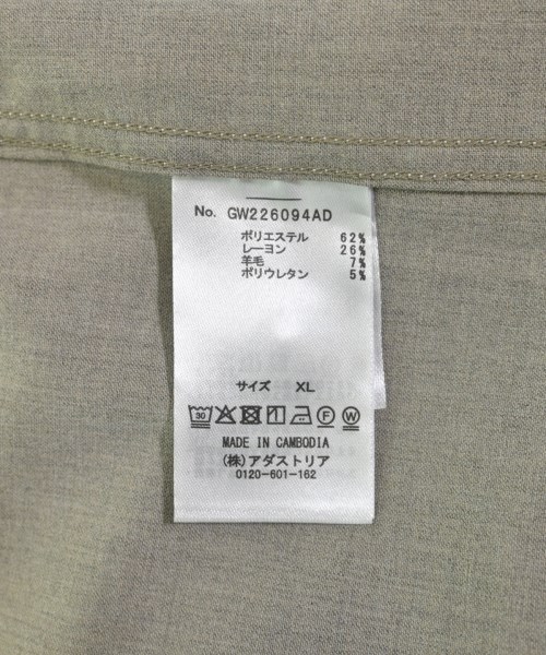 GLOBAL WORK（グローバルワーク）カジュアルシャツ グレー サイズ:XL メンズ/2200703721013