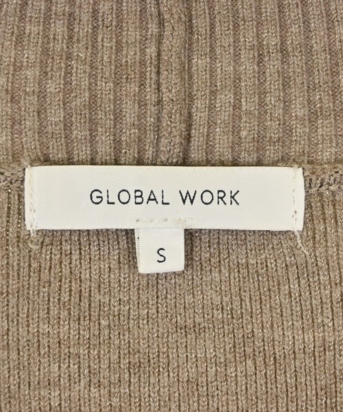 GLOBAL WORK（グローバルワーク）ニット・セーター ベージュ サイズ:S レディース/2200695378226