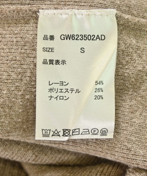 GLOBAL WORK（グローバルワーク）ニット・セーター ベージュ サイズ:S レディース/2200695378226