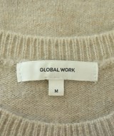 GLOBAL WORK（グローバルワーク）ニット・セーター ベージュ サイズ:M レディース/2200707901039