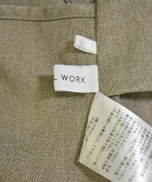 GLOBAL WORK（グローバルワーク）オールインワン/サロペット ベージュ サイズ:F レディース/2200706395037