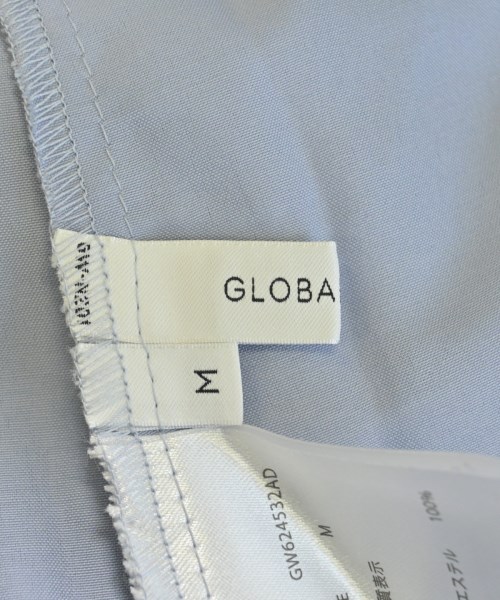 GLOBAL WORK（グローバルワーク）ブラウス 青 サイズ:M レディース/2200666957115