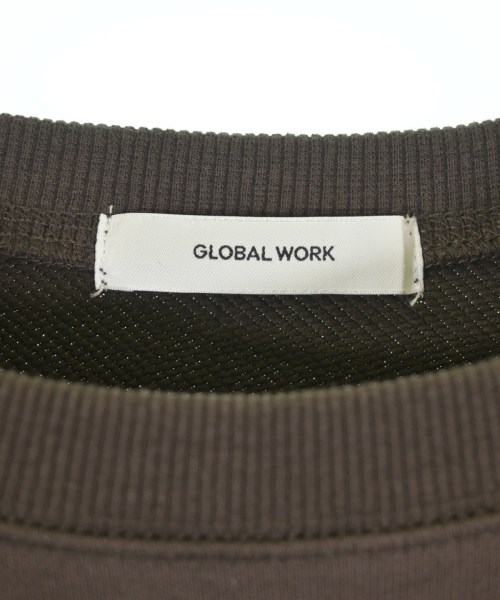 GLOBAL WORK（グローバルワーク）スウェット 茶 サイズ:M レディース/2200734637031