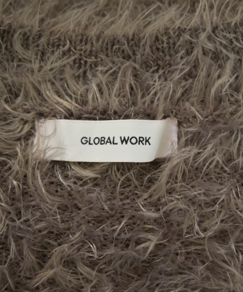 GLOBAL WORK（グローバルワーク）カーディガン 茶 サイズ:L レディース/2200721925028