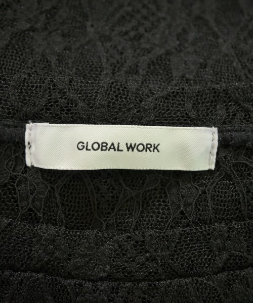 GLOBAL WORK（グローバルワーク）Tシャツ・カットソー 黒 サイズ:M レディース/2200725506186