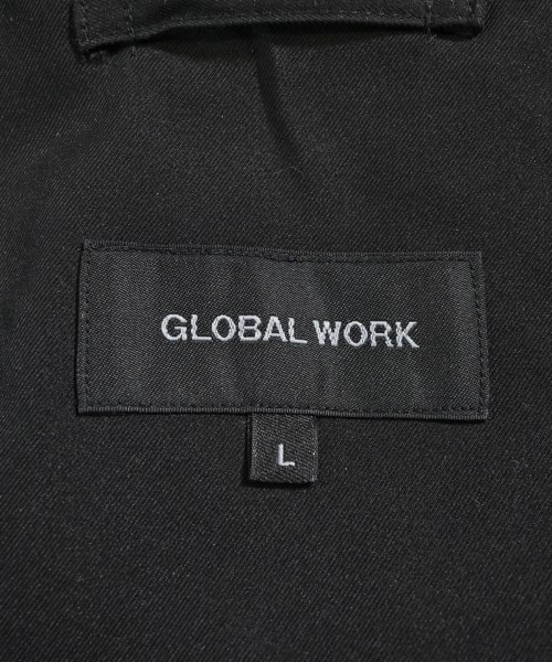 GLOBAL WORK（グローバルワーク）ダウンジャケット/ダウンベスト 黒 サイズ:L メンズ/2200679808015