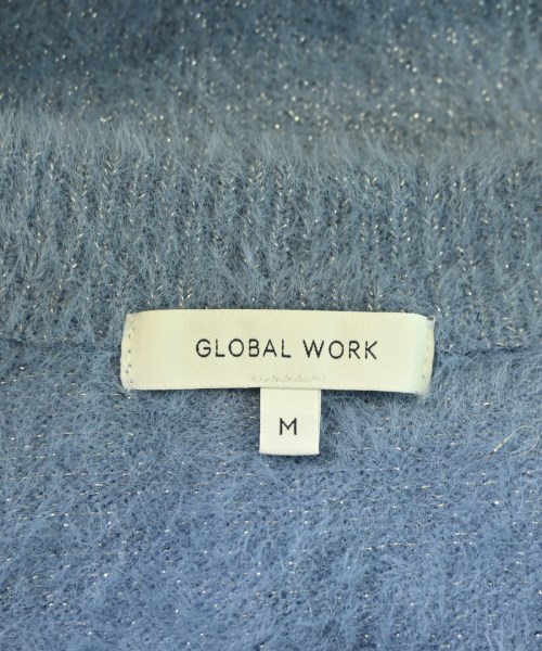 GLOBAL WORK（グローバルワーク）カーディガン 青 サイズ:M レディース/2200682247054