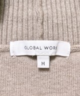 GLOBAL WORK（グローバルワーク）ニット・セーター ベージュ サイズ:M レディース/2200685975039