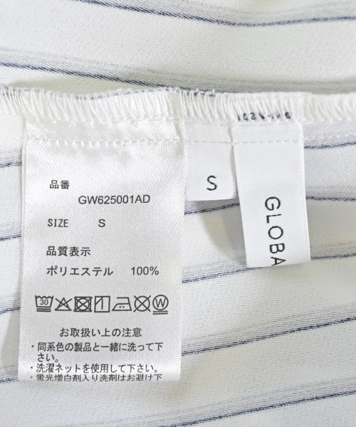 GLOBAL WORK（グローバルワーク）カジュアルシャツ 白 サイズ:S レディース/2200686517160