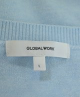 GLOBAL WORK（グローバルワーク）ニット・セーター 青 サイズ:L レディース/2200682058049
