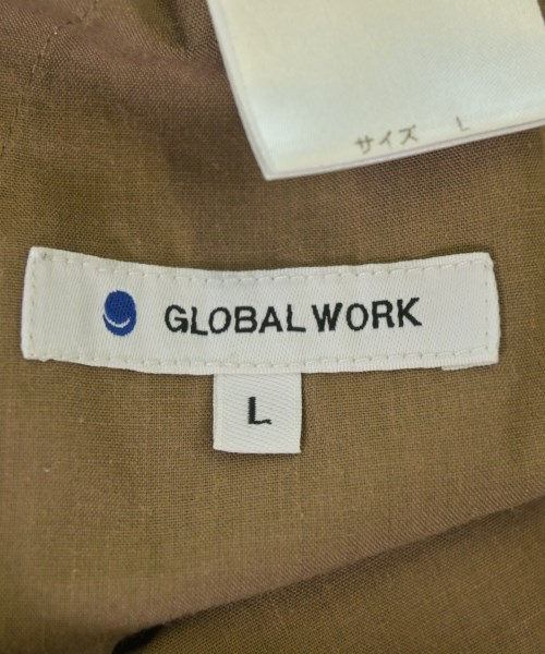 GLOBAL WORK（グローバルワーク）クロップドパンツ 茶 サイズ:L メンズ/2200688871086
