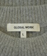 GLOBAL WORK（グローバルワーク）ニット・セーター グレー サイズ:L メンズ/2200683623093