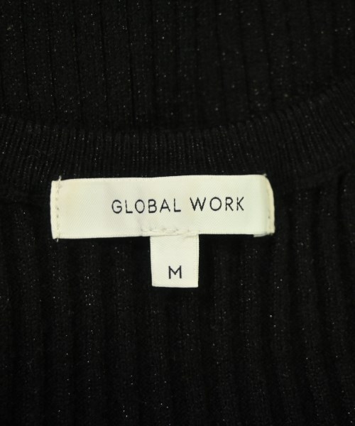 GLOBAL WORK（グローバルワーク）ニット・セーター 黒 サイズ:M レディース/2200688528072