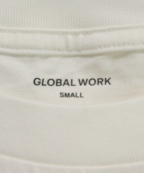 GLOBAL WORK（グローバルワーク）Tシャツ・カットソー 白 サイズ:S メンズ/2200685479049