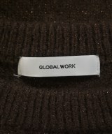 GLOBAL WORK（グローバルワーク）ニット・セーター 茶 サイズ:S レディース/2200687248100