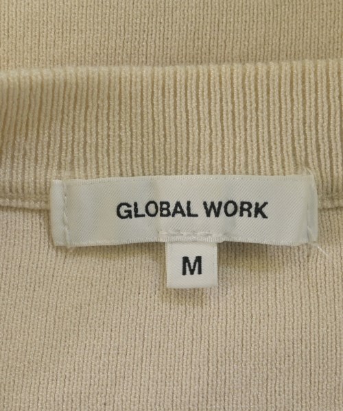 GLOBAL WORK（グローバルワーク）カーディガン ベージュ サイズ:M レディース/2200687248117