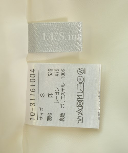 I.T.'S. international（イッツインターナショナル）スラックス 白 サイズ:S レディース/2200610676017