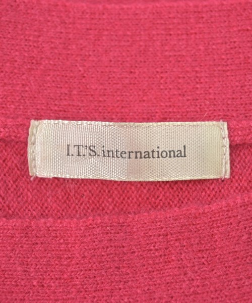 I.T.'S. international（イッツインターナショナル）ニット・セーター ピンク サイズ:F レディース/2200678870051