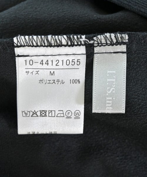 I.T.'S. international（イッツインターナショナル）シャツワンピース 黒 サイズ:M レディース/2200701597054