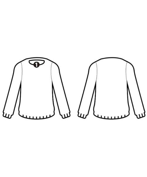 I.T.'S. international（イッツインターナショナル）ニット・セーター 青 サイズ:F レディース/2200642771063