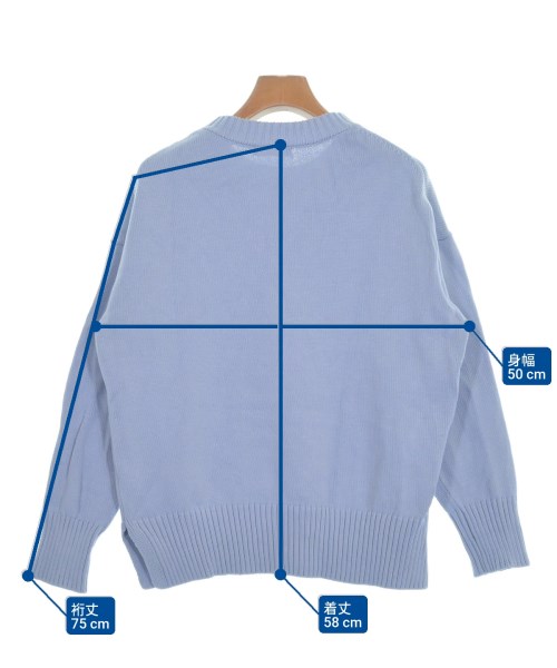 I.T.'S. international（イッツインターナショナル）ニット・セーター 青 サイズ:F レディース/2200642771063