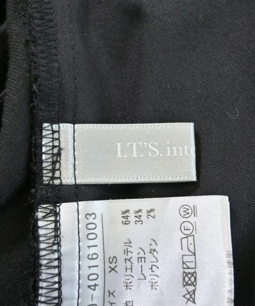 I.T.'S. international（イッツインターナショナル）スラックス 黒 サイズ:XS レディース/2200652256048