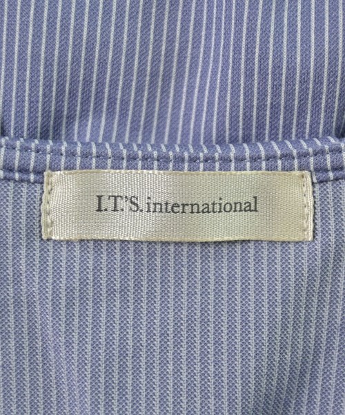 I.T.'S. international（イッツインターナショナル）ブラウス 青 サイズ:F レディース/2200695164034