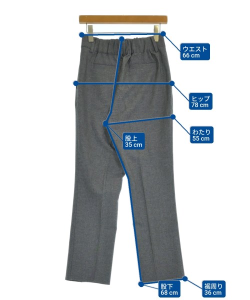 Kastane（カスタネ）スラックス グレー サイズ:0(XS位) レディース/2200642531049