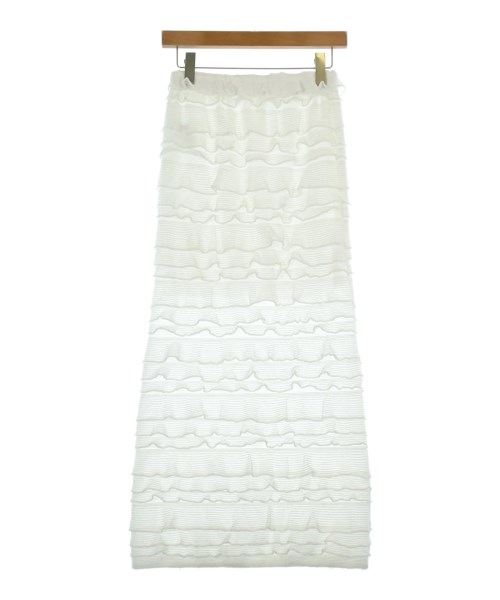 Kastane（カスタネ）ロング・マキシ丈スカート 白 サイズ:F レディース/2200615008066