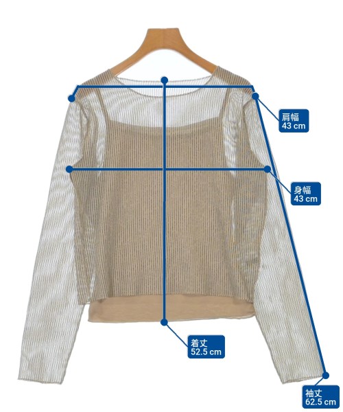 Kastane（カスタネ）ブラウス ベージュ サイズ:-(M位) レディース/2200616353042