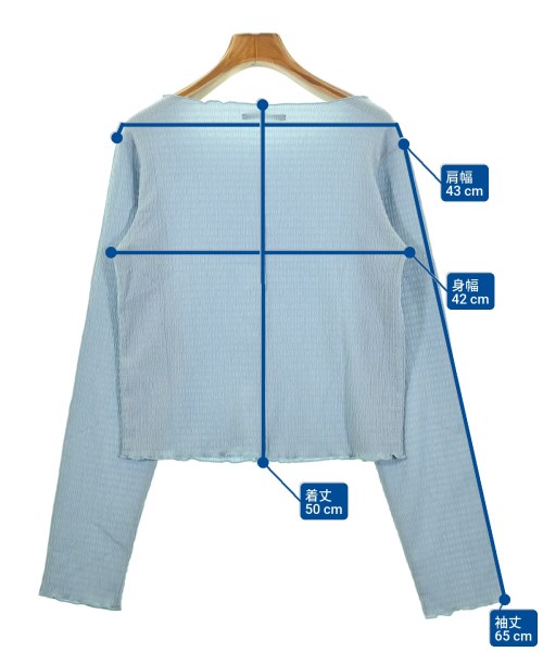 Kastane（カスタネ）Tシャツ・カットソー 青 サイズ:F レディース/2200678689035