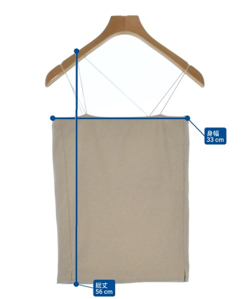 Kastane（カスタネ）タンクトップ ベージュ サイズ:F レディース/2200642862327