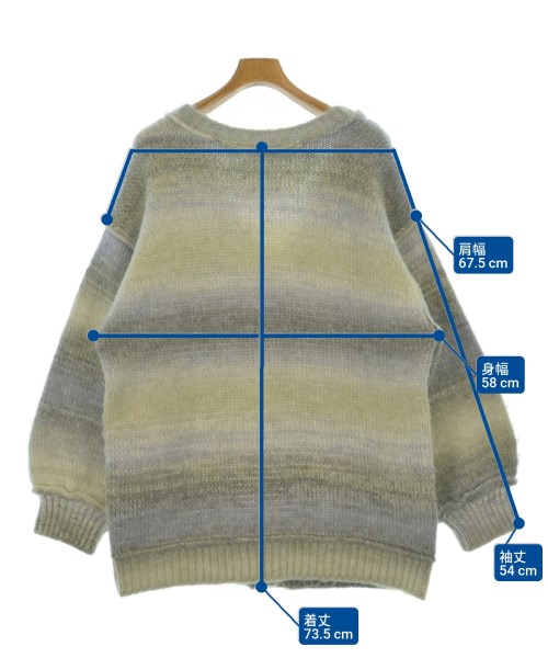 Kastane（カスタネ）カーディガン グレー サイズ:F メンズ/2200652697049