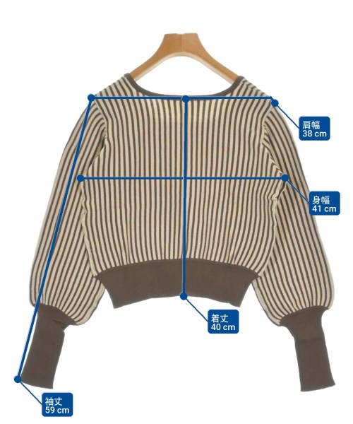 Kastane（カスタネ）ニット・セーター 茶 サイズ:F レディース/2200647320082