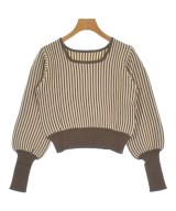 Kastane（カスタネ）ニット・セーター 茶 サイズ:F レディース/2200647320082