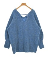 Kastane（カスタネ）ニット・セーター 青 サイズ:F レディース/2200661250020