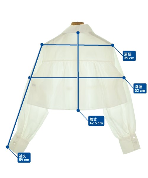 Kastane（カスタネ）カジュアルシャツ 白 サイズ:F レディース/2200662866053