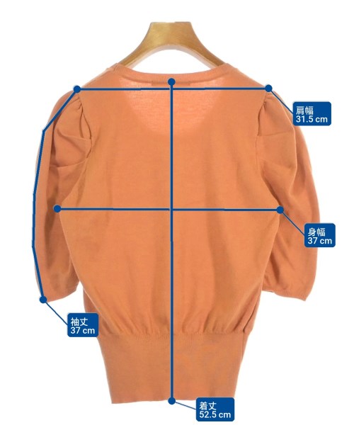 Kastane（カスタネ）ニット・セーター オレンジ サイズ:F レディース/2200668537049