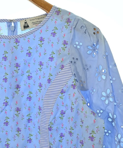 leur logette（ルルロジェッタ）ブラウス 青 サイズ:1(S位) レディース/2200620709187