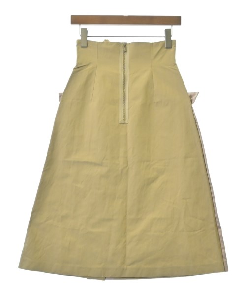 leur logette（ルルロジェッタ）ひざ丈スカート ベージュ サイズ:0(XS位) レディース/2200635208064