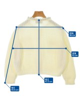 leur logette（ルルロジェッタ）カーディガン 白 サイズ:1(S位) レディース/2200638457049
