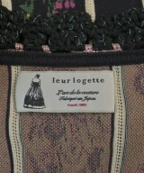 leur logette（ルルロジェッタ）カーディガン 黒 サイズ:1(S位) レディース/2200638457056