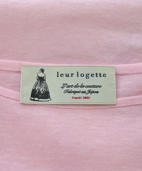 leur logette（ルルロジェッタ）Tシャツ・カットソー ピンク サイズ:1(S位) レディース/2200631797043