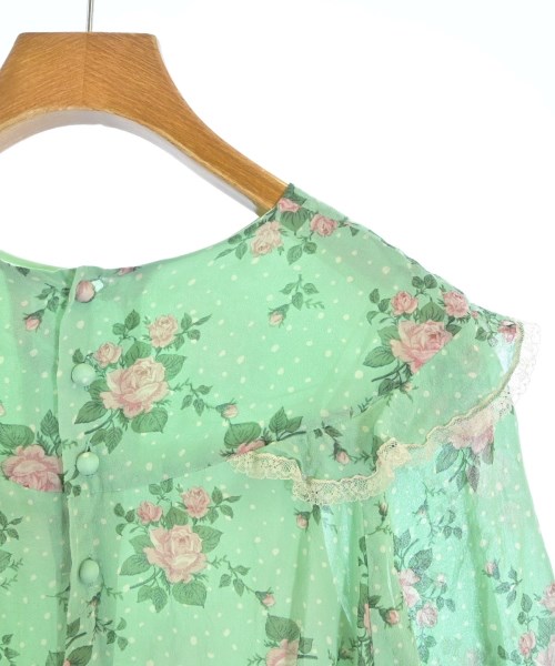 leur logette（ルルロジェッタ）ブラウス 緑 サイズ:1(S位) レディース/2200627044021