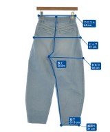 leur logette（ルルロジェッタ）デニムパンツ 青 サイズ:0(XS位) レディース/2200628386038