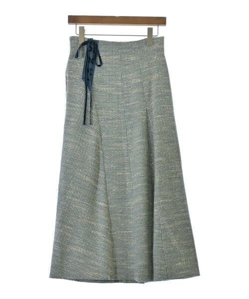 leur logette(ルルロジェッタ)ロング・マキシ丈スカート 青 サイズ:1(S位)/2200625726196