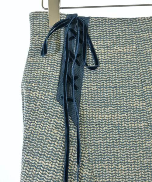 leur logette（ルルロジェッタ）ロング・マキシ丈スカート 青 サイズ:1(S位) レディース/2200625726196