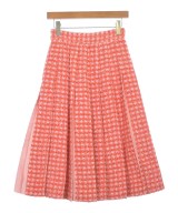 leur logette（ルルロジェッタ）ひざ丈スカート 赤 サイズ:0(XS位) レディース/2200627950131