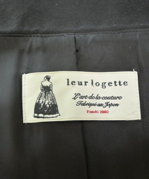 leur logette（ルルロジェッタ）オールインワン/サロペット 黒 サイズ:1(S位) レディース/2200631344131
