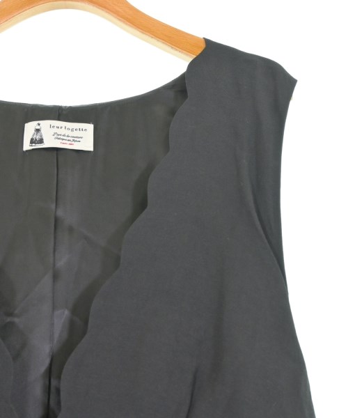 leur logette（ルルロジェッタ）オールインワン/サロペット 黒 サイズ:1(S位) レディース/2200631344131